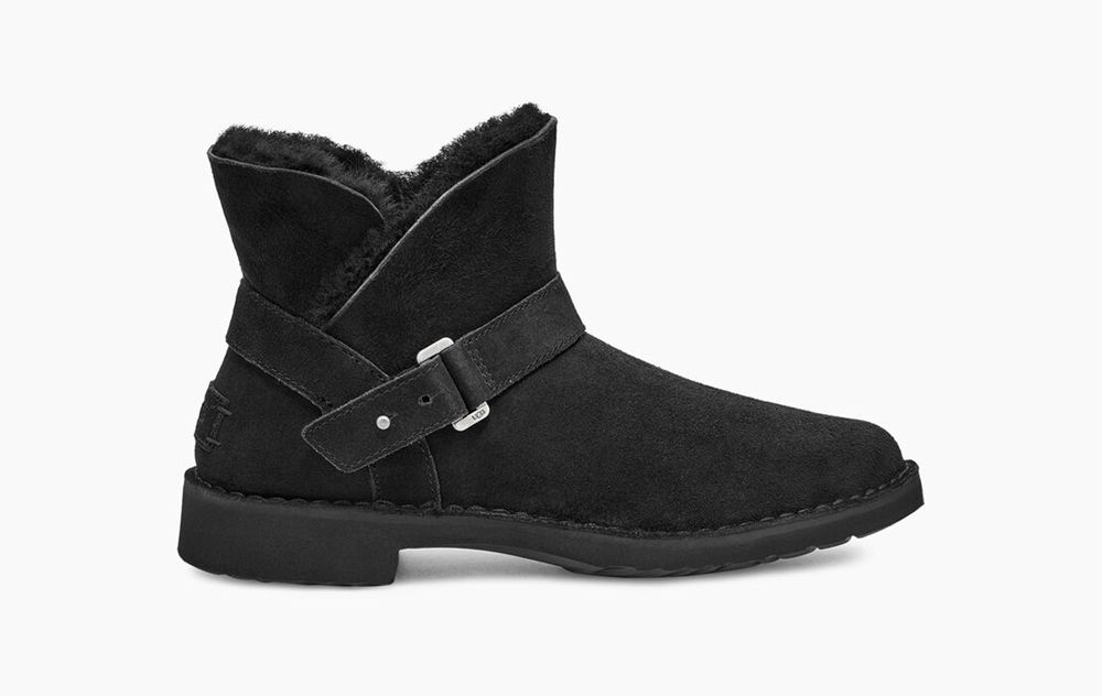 Ugg Classic Boot Womens - Ugg Aubrielle Black - 132TAQLYJ